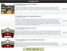 Tablet Screenshot of forzamolossi.it